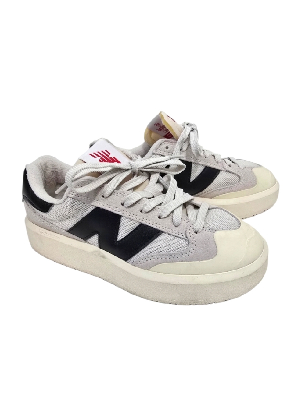 New Balance the Intelligent Choice CT302 Beige Black Sneakers 'N' Logo